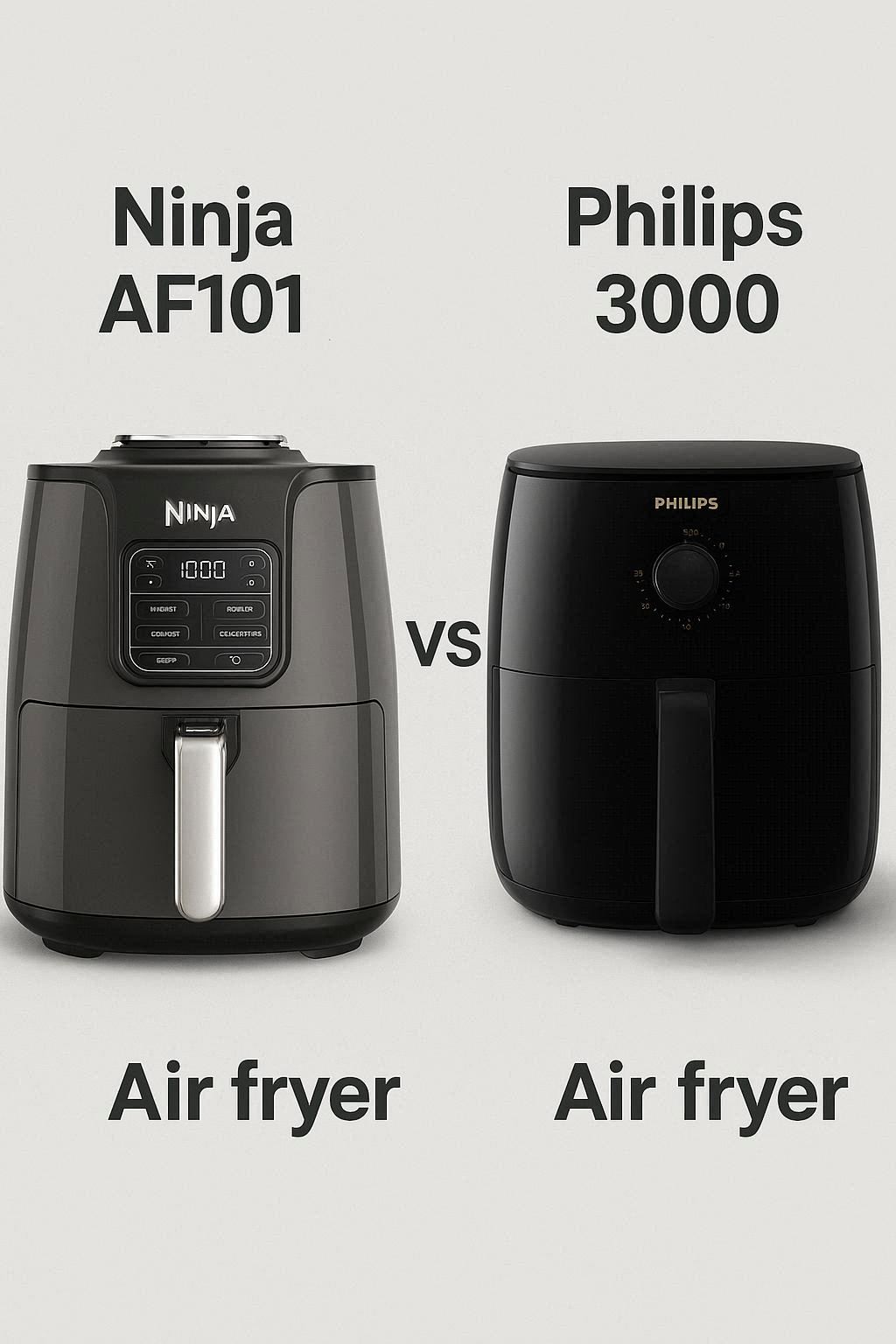 Ninja AF101 vs Philips 3000 Airfryer